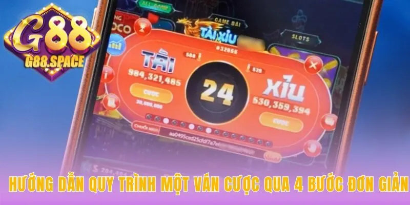 Quy tắc tài xỉu áp dụng qua 4 bước cược minh bạch